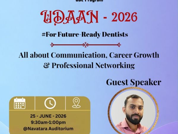 UDAAN 2026 – For Future-Ready Dentists
