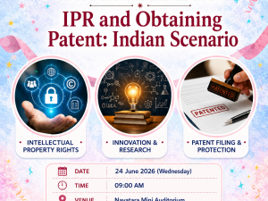 IPR- IPR and Obtaining Patent: Indian Scenario