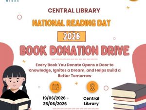 National Reading Day- Book Donation Drive