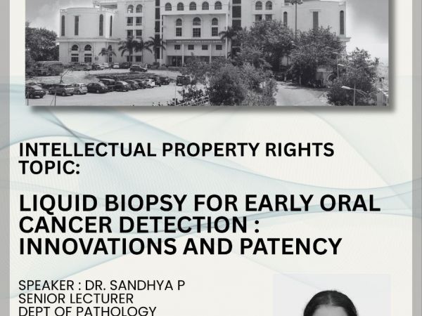 IPR- Liquid Biopsy for Early Oral Cancer Detection